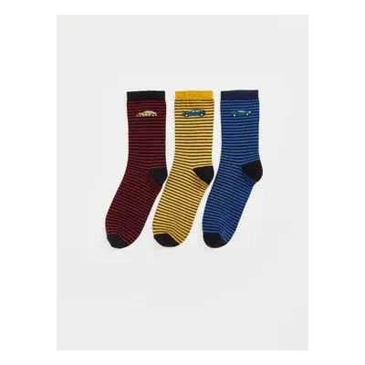 LC Waikiki Striped Boy Socks Set of