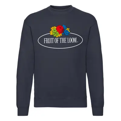 Men's Vintage Set in Sweat Sweatshirt with a large Fruit of the Loom logo