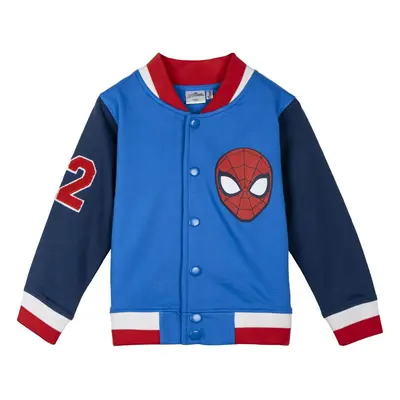 JACKET COTTON BRUSHED BASEBALL SPIDERMAN