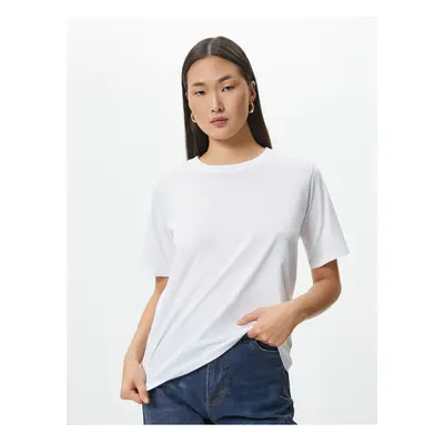 Koton Basic T-Shirt Short Sleeve Cotton