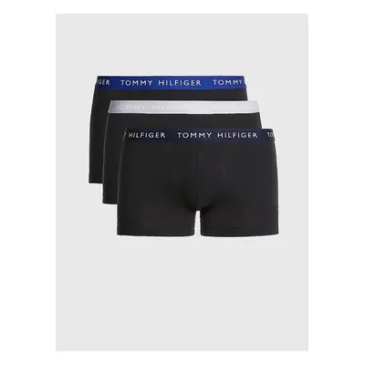 Sada tří pánských boxerek v černé barvě Tommy Hilfiger Underwear - Pánské