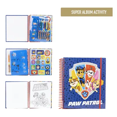 SUPER ACTIVITY ALBUM COLOREABLE PAW PATROL