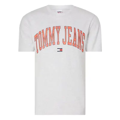 Tommy Jeans T-shirt - TJM CLASSIC COLLEGIA grey