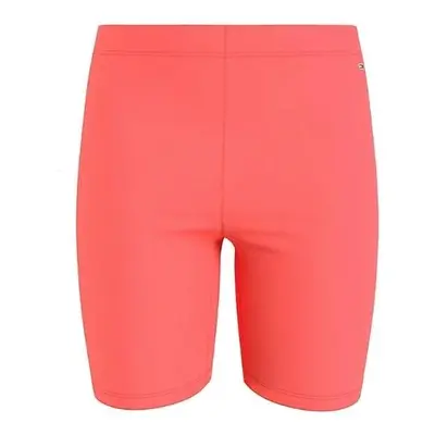 Tommy Jeans Shorts - TJW FITTED BRANDED BIKE SHORT pink