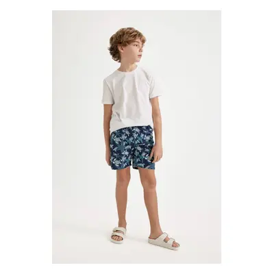 DEFACTO Boy's Patterned Sea Shorts