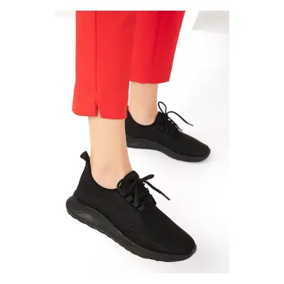 Soho Black-Black Women's Sneakers