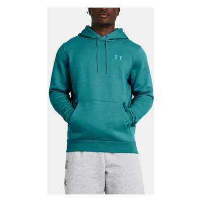 Under Armour Mikina UA Essential Fleece Hoodie-BLU - Pánské