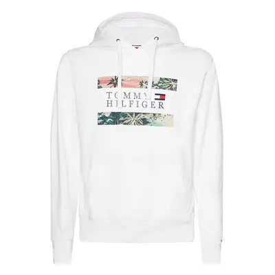 Tommy Hilfiger Sweatshirt - HAWAIIAN FLAG HOODY white