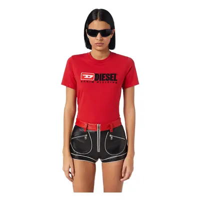 Diesel T-shirt - T-REG-DIV T-SHIRT red