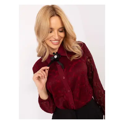 Shirt-MI-KS-C242.16X-burgundy