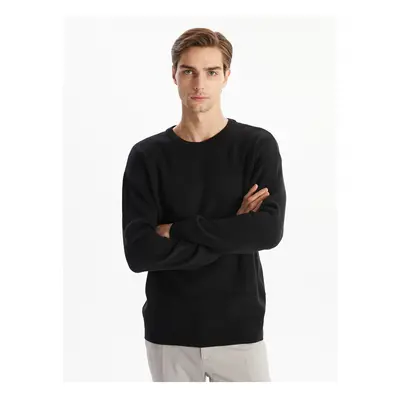 LC Waikiki Crew Neck Long Sleeve Men's Knitwear Sweater - W43361z8