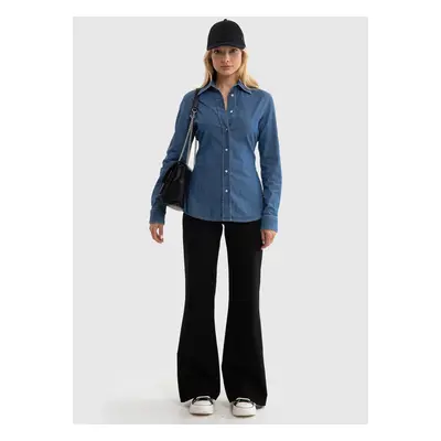 Big Star Woman's Wide Trousers 906