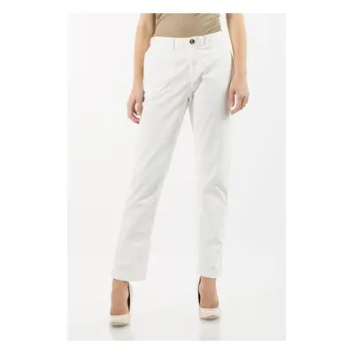 Trousers - TOMMY HILFIGER NEW JANET C1 RW CHINO GMD white