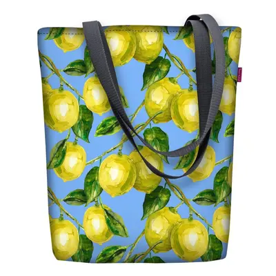 Bertoni Unisex's Canvas Bag Sunny Lemons