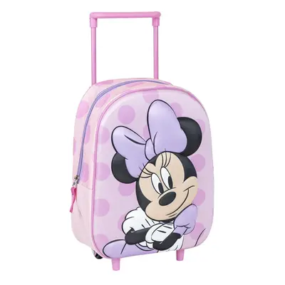 KIDS BACKPACK TROLLEY 3D MINNIE