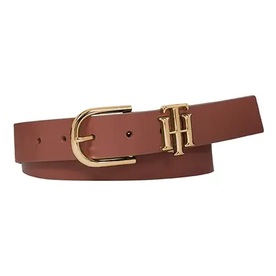 Tommy Hilfiger Belt - TH LUX LOGO 3.0 brown