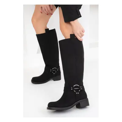 Soho Black Matte Women's Boots