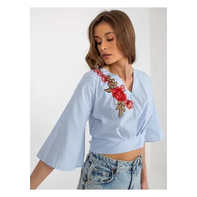 Blouse-LK-BZ-506243.78-white-blue