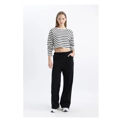 DEFACTO Cool Wide Leg Thick Fabric Sweatpants