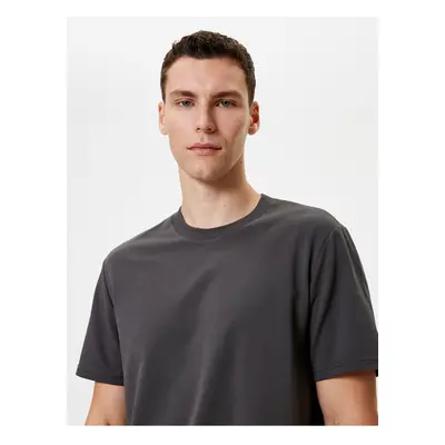 Koton Basic T-Shirt Crew Neck Short Sleeve Cotton