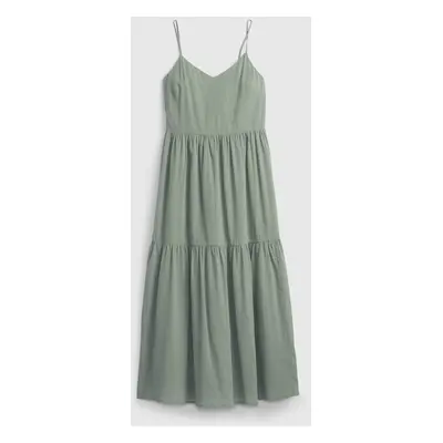 GAP Šaty cami maxi dress - Dámské