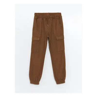 LC Waikiki Boys' Cargo Jogger Pants with Elastic Waist