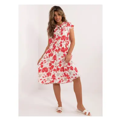 Dress-DHJ-SK-5095.21-white-red