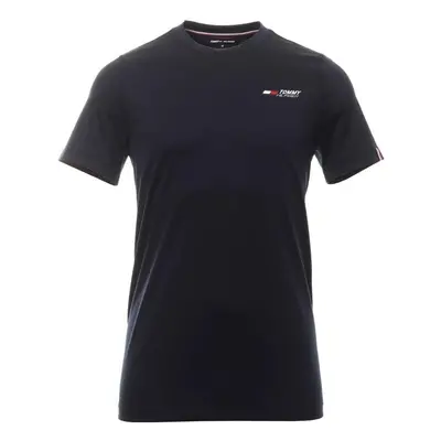 Tommy Hilfiger T-shirt - ESSENTIALS TRAINING BIG LOGO TEE blue