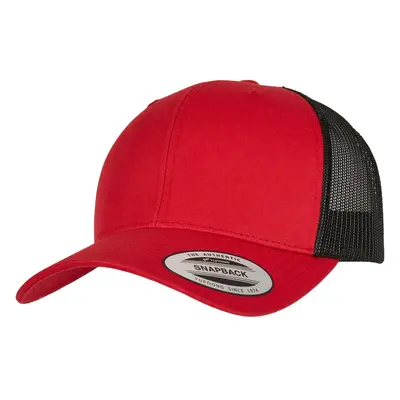 Kšiltovka Retro Trucker 2-Tone červená/černá