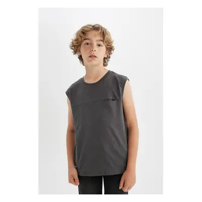 DEFACTO Boy's Crew Neck Undershirt