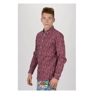 Shirt - TOMMY HILFIGER SLIM FLOWER PRINT SHIRT red and white