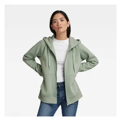 G-STAR Sweatshirt - Premium core 2.0 hdd zip thru sw wmn green