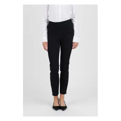 Tommy Hilfiger Trousers - TH ESSENTIAL HW ANKLE LEGGING dark blue