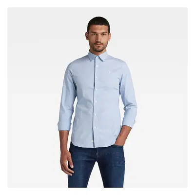 G-STAR Shirt - Dressed super slim shirt l\s blue