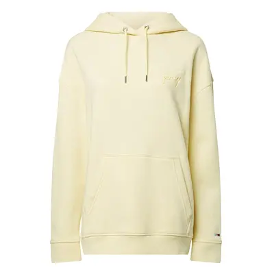 Tommy Jeans Sweatshirt - TJW OVRSZD TOMMYSIGNATURE HOODIE yellow