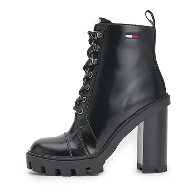 Boots - TOMMY JEANS HEELED B black