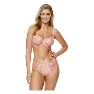 Gorteks Mable soft bra with embroidery pink