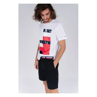 Tommy Hilfiger T-Shirt - GLOBAL CLASH RELAXED TEE white