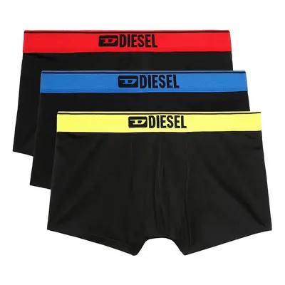 3PACK pánské boxerky Diesel černé