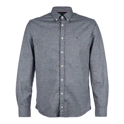 Tommy Hilfiger Shirt - JASPE MINI WINDOWPANE SHIRT grey