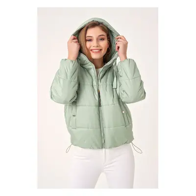 Bigdart Hooded Puffer Jacket - Mint