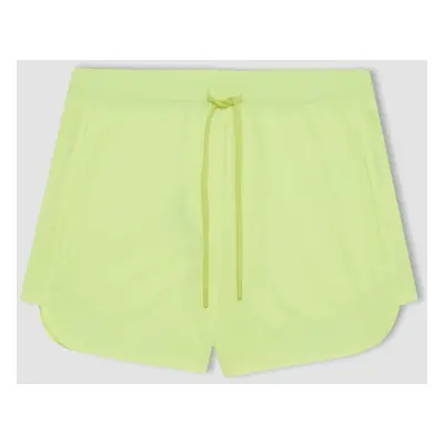 DEFACTO Fit Standard Fit Flexible Textured Sea Shorts