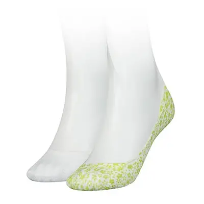 Tommy Hilfiger Socks - TH WOMEN FOOTIE 2P DITSY FLORAL two-tone