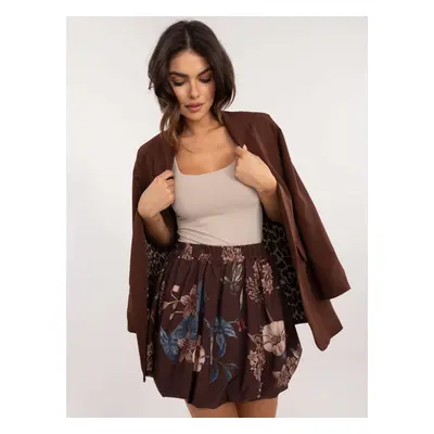 Skirt-DHJ-SD-19865-4.53P-Brown