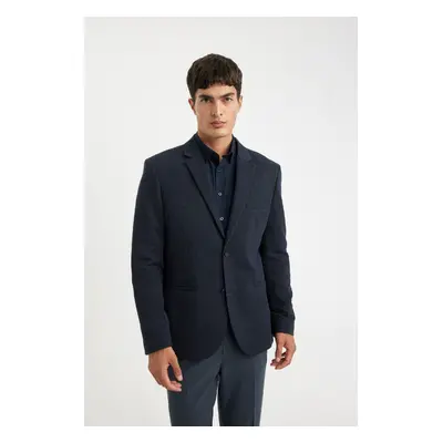 DEFACTO Slim Fit Slim Fit Lined Buttoned Blazer Jacket