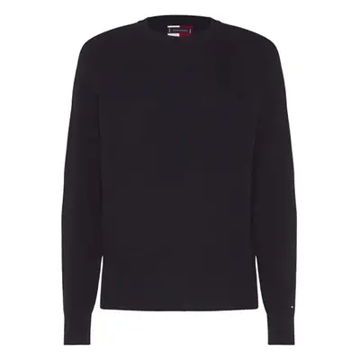 Tommy Hilfiger Sweater - TWO STRUCTURE SWEATER dark blue