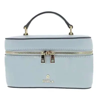 Handbag - FURLA CAMELIA MINI CROSSBODY VANITY CASE blue