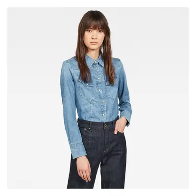 G-STAR Shirt - Tacoma straight shirt wmn l\s blue