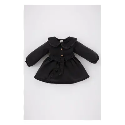 DEFACTO Baby Girl Long Sleeve Jean Dress