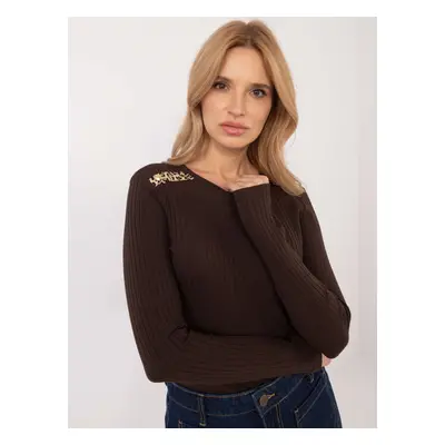 Blouse-RV-BZ-A-210.43-dark brown